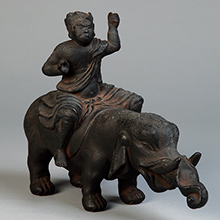 Zao Gongen on Elephant