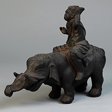 Zao Gongen on Elephant